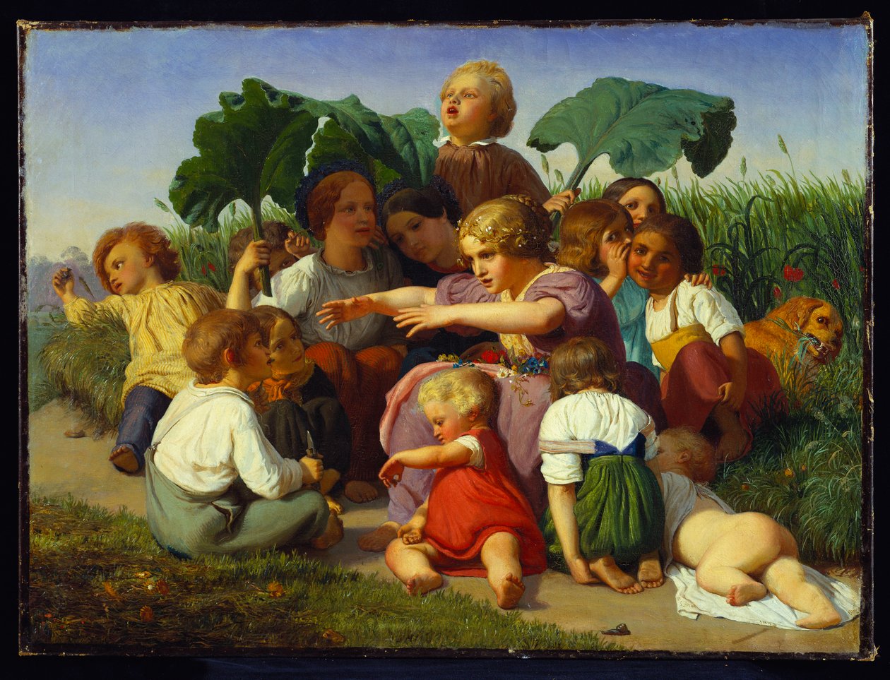 Opowiadacz historii, 1843 autorstwa Lorens Frolich