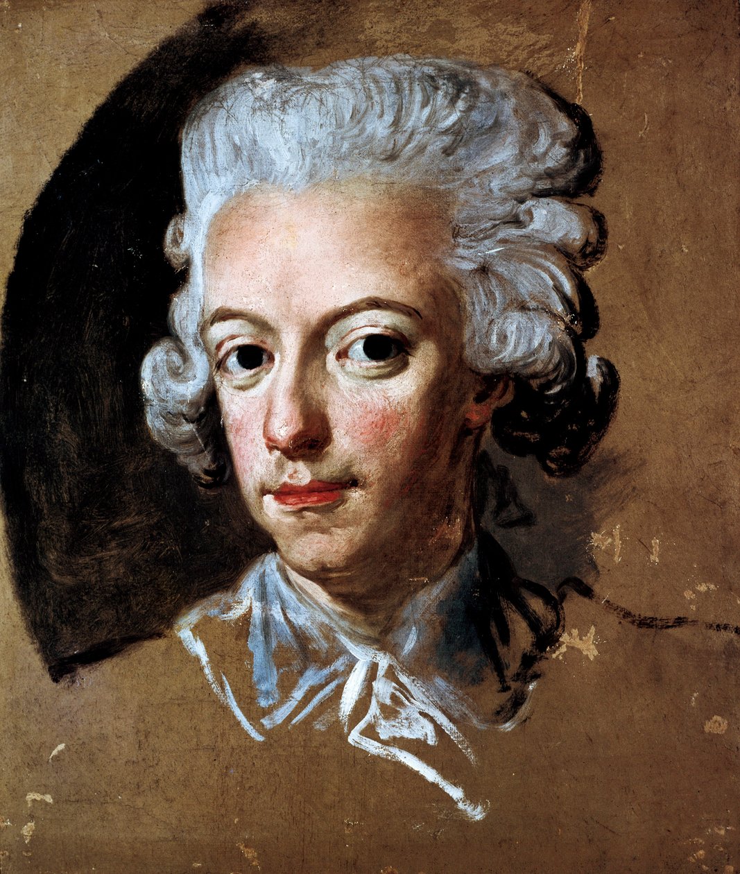 „Portret króla szwedzkiego Gustawa III (1771-1792) Obraz Lorens Pasch (1733-1805) autorstwa Lorens the Younger Pasch