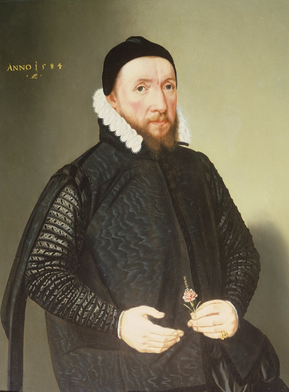 Zaręczynowy portret dżentelmena autorstwa Lorenz Strauch