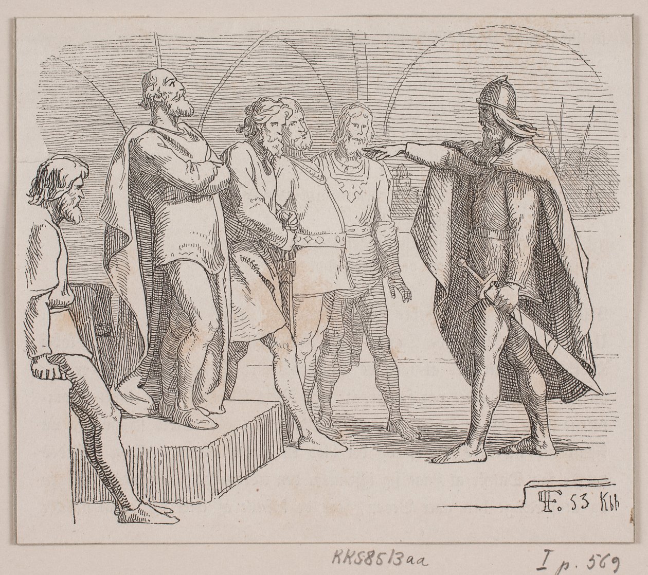 Ilustracja do „Państwa Środka i Stanu Rozpadu” autorstwa Lorenz Frølich