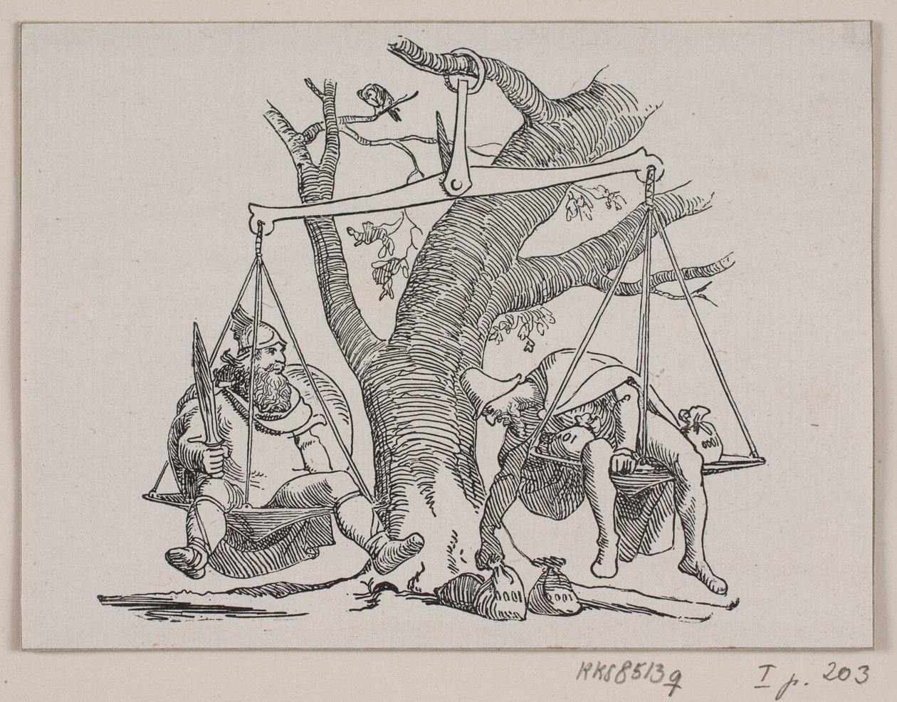 Ilustracja do „Pociągu Svenda Tveskæga do Anglii i bitwy pod Svold” autorstwa Lorenz Frølich