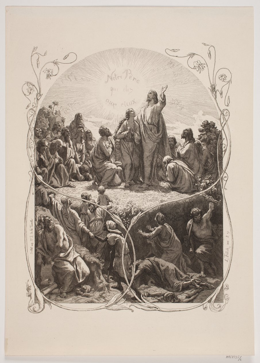 Ilustracja do „Modlitwy Pańskiej” autorstwa Lorenz Frølich