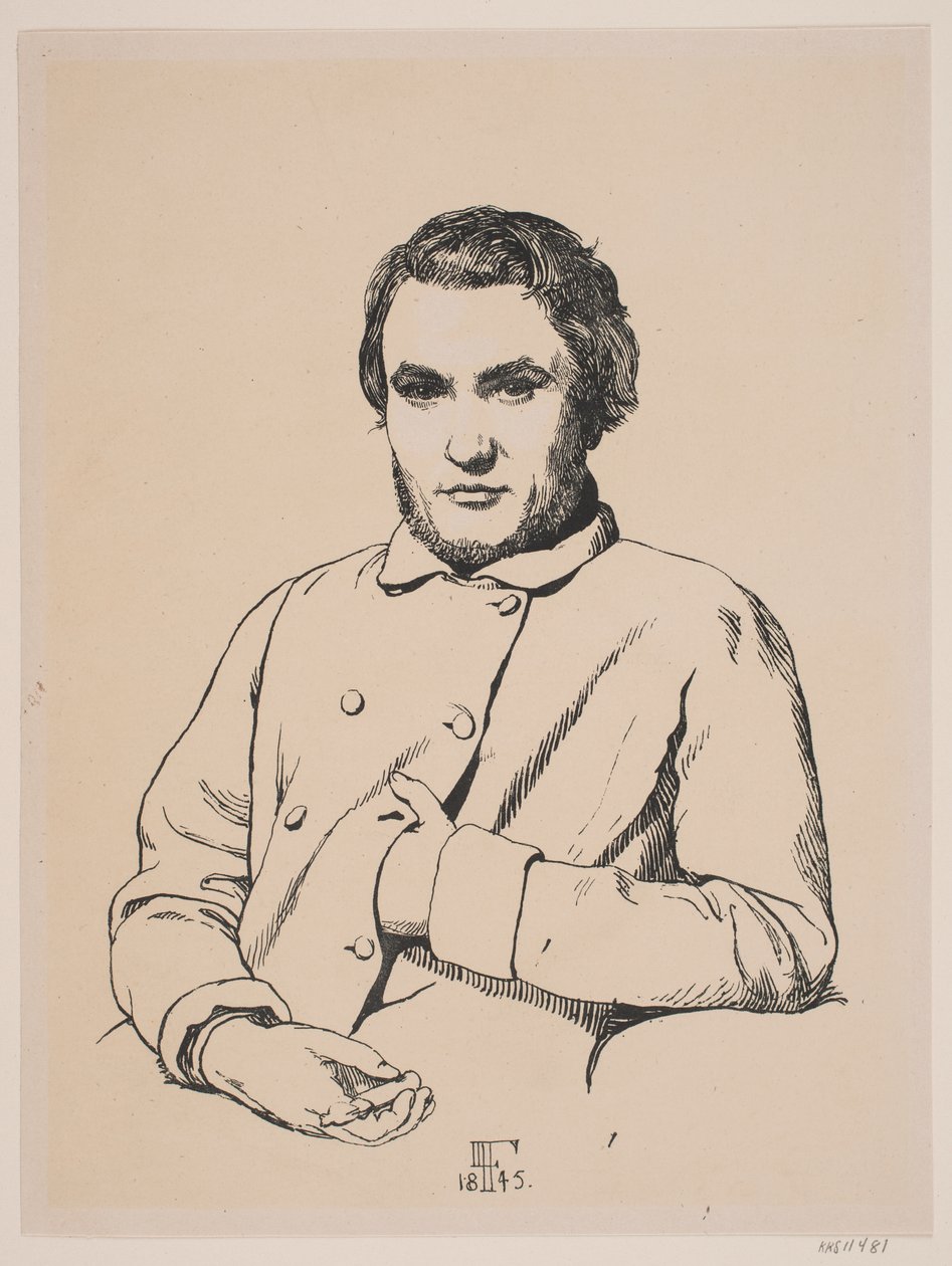 J. Th. Lundbye autorstwa Lorenz Frølich