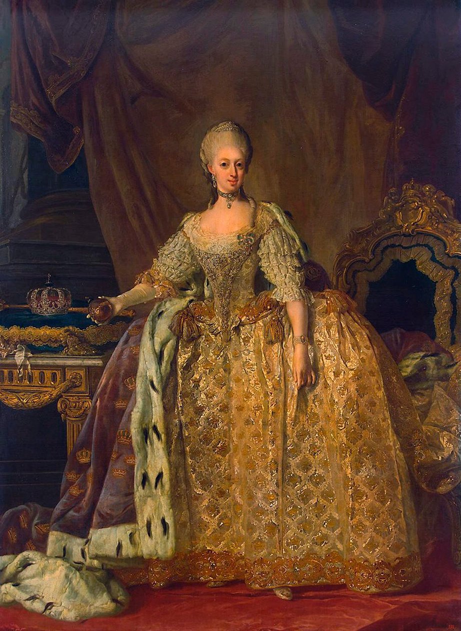 Portret Zofii Magdaleny Brandenburg-Kulmbach