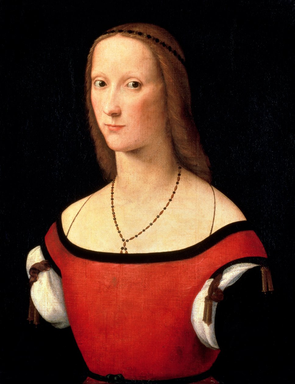 Portret kobiety, 1500s autorstwa Lorenzo Costa
