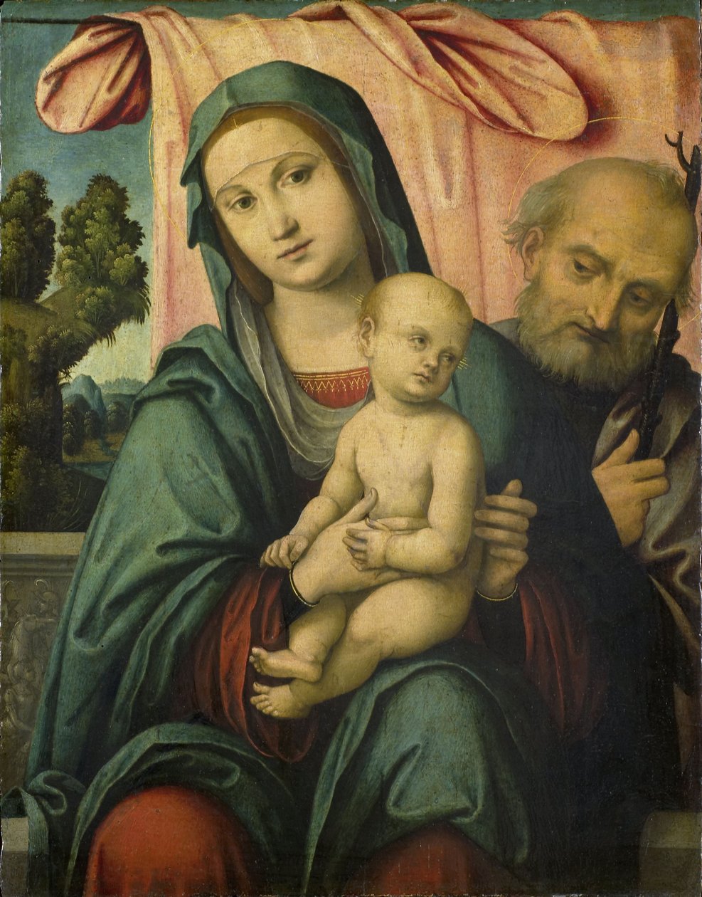 Święta Rodzina autorstwa Lorenzo Costa