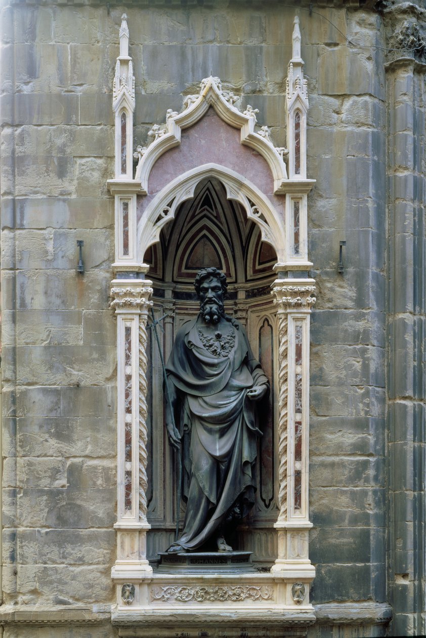Św. Jan Chrzciciel, 1416 (brąz) autorstwa Lorenzo Ghiberti