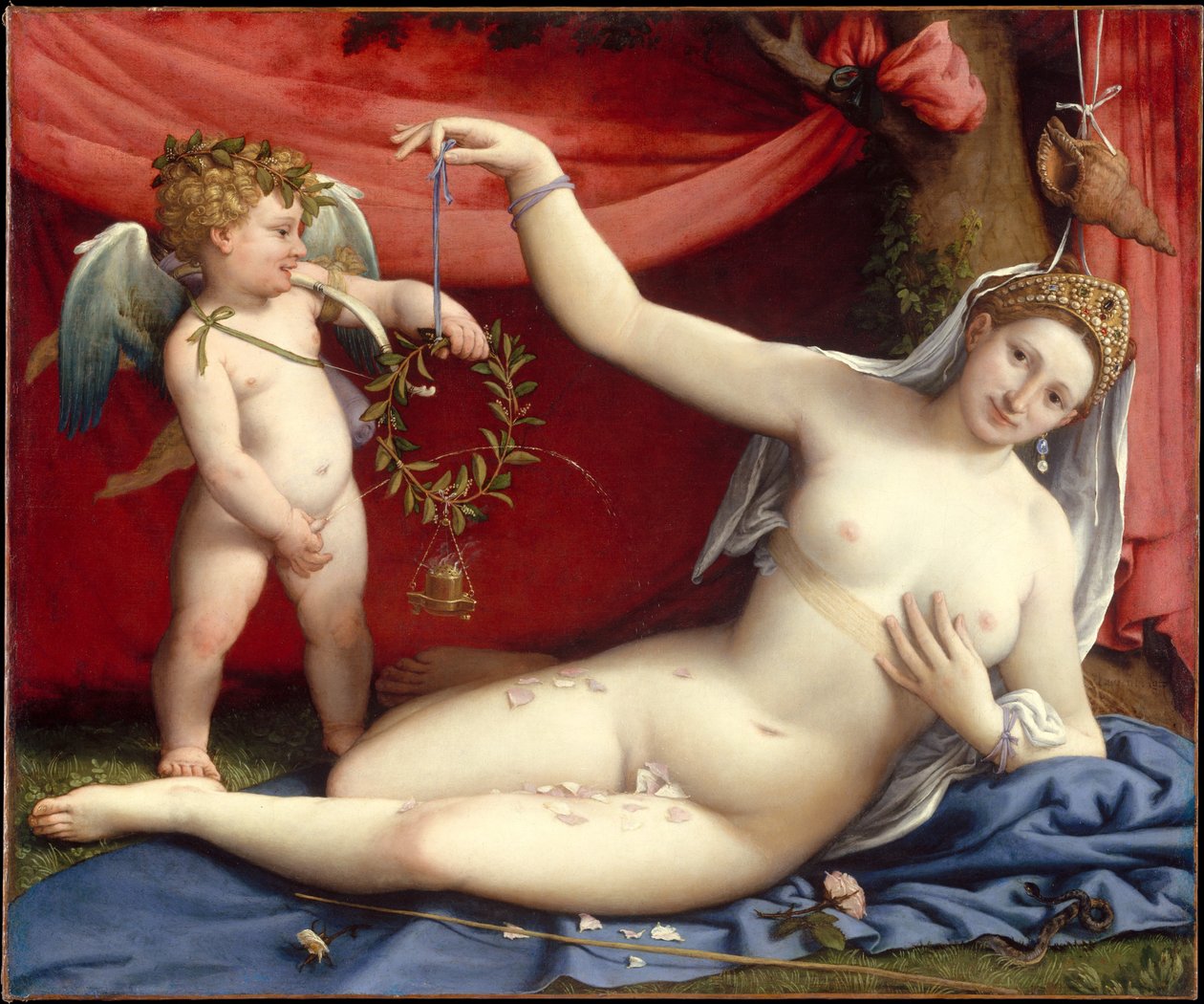 Wenus i Kupidyn Wenus i Kupidyn autorstwa Lorenzo Lotto