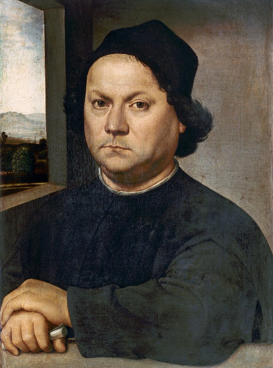 Portret przypuszczalnie to Andrea del Verrocchio autorstwa Lorenzo di Credi