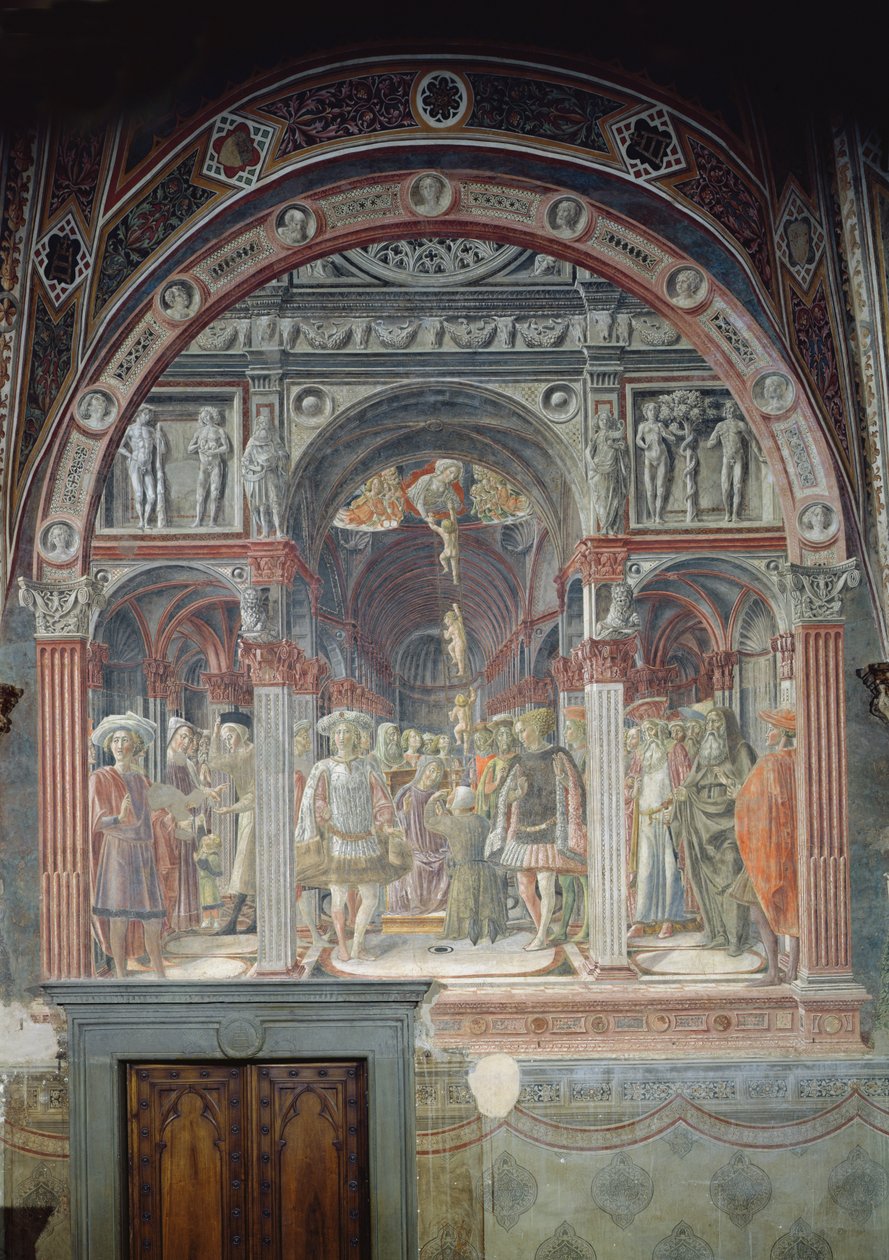 Schody do nieba, 1441 autorstwa Lorenzo di Pietro Vecchietta