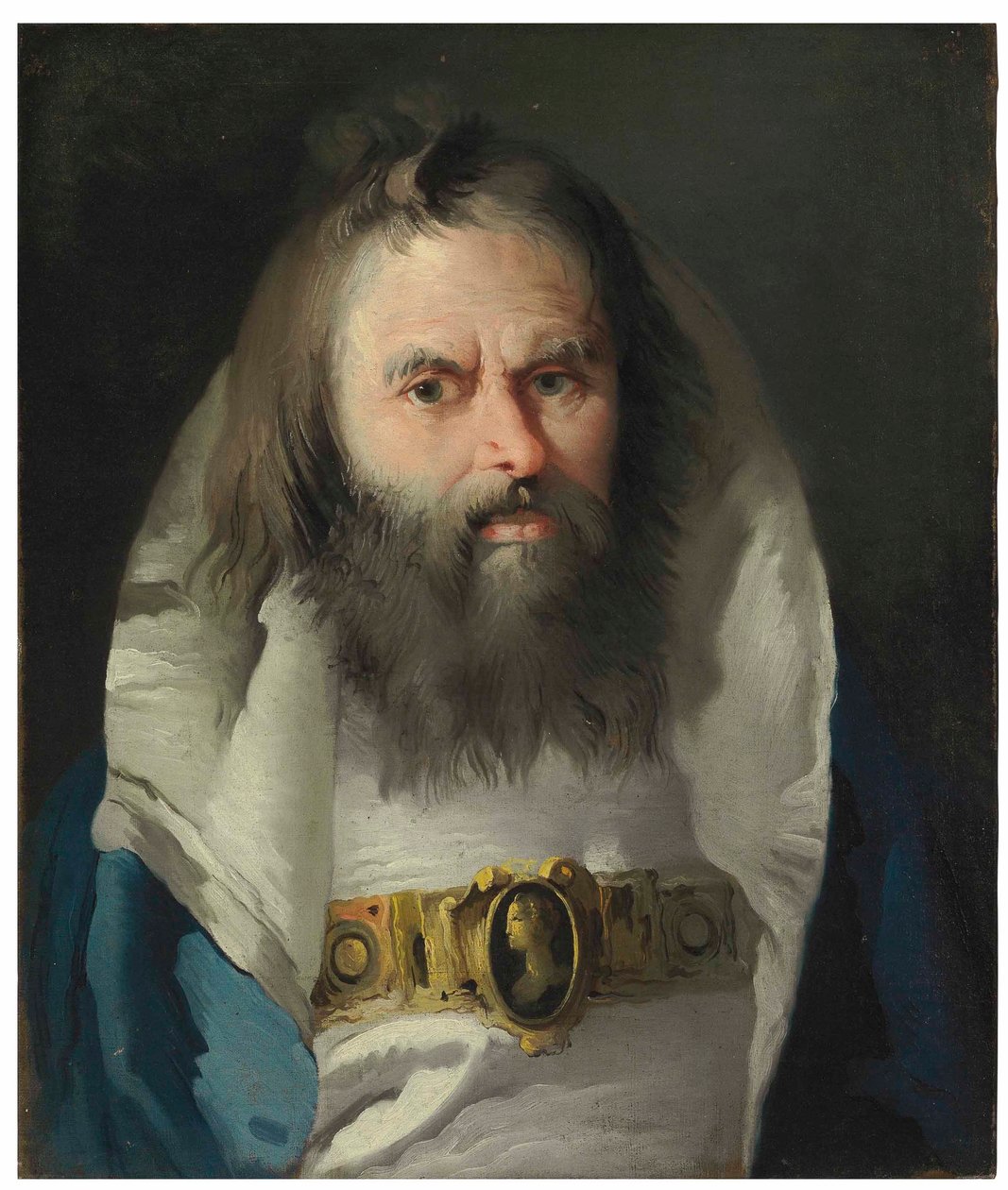 Portret mężczyzny autorstwa Lorenzo Baldissera Tiepolo