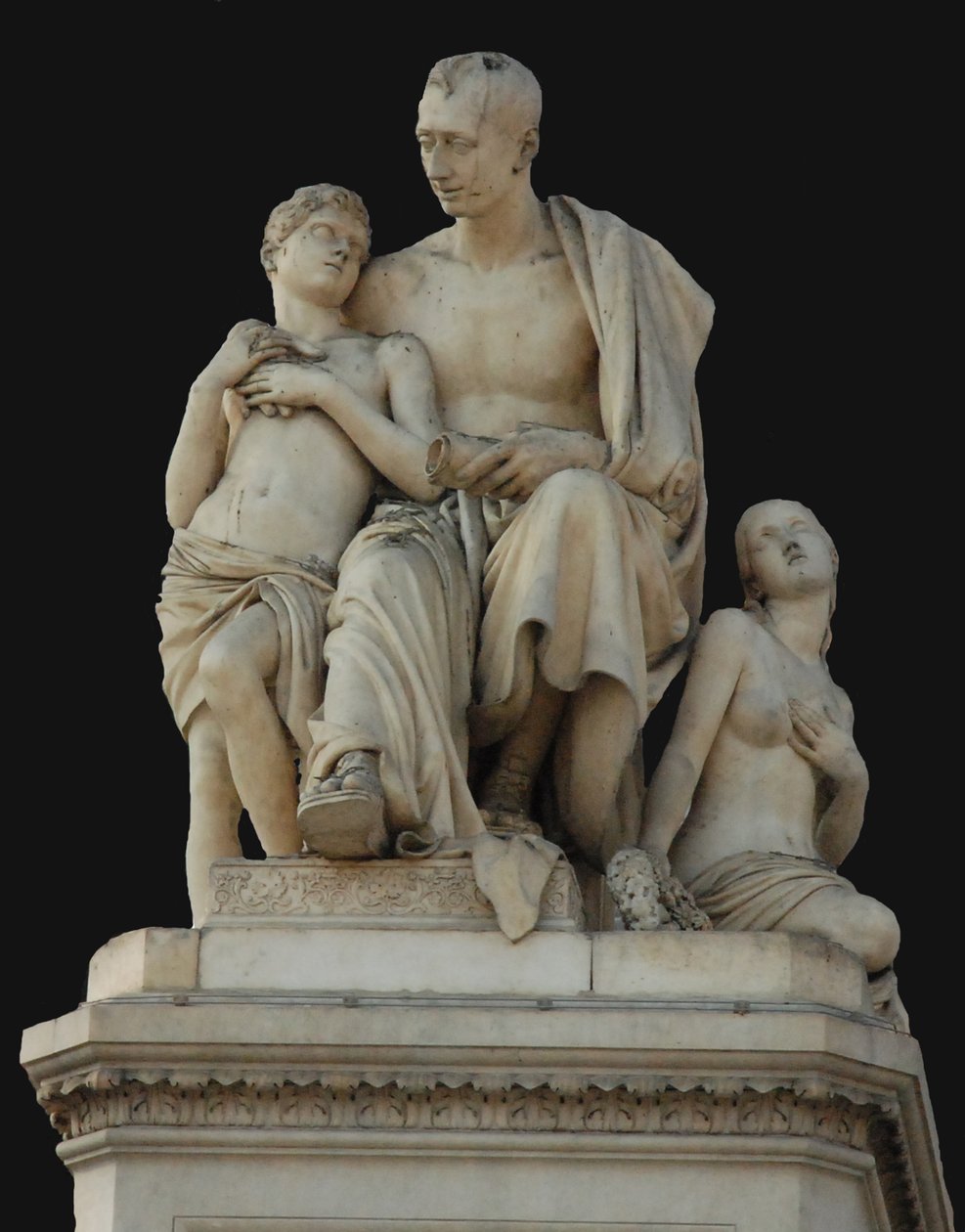 Pomnik hrabiego Nikołaja Nikiticha Demidowa na Piazza Demidoff we Florencji, 1830-1850 autorstwa Lorenzo Bartolini