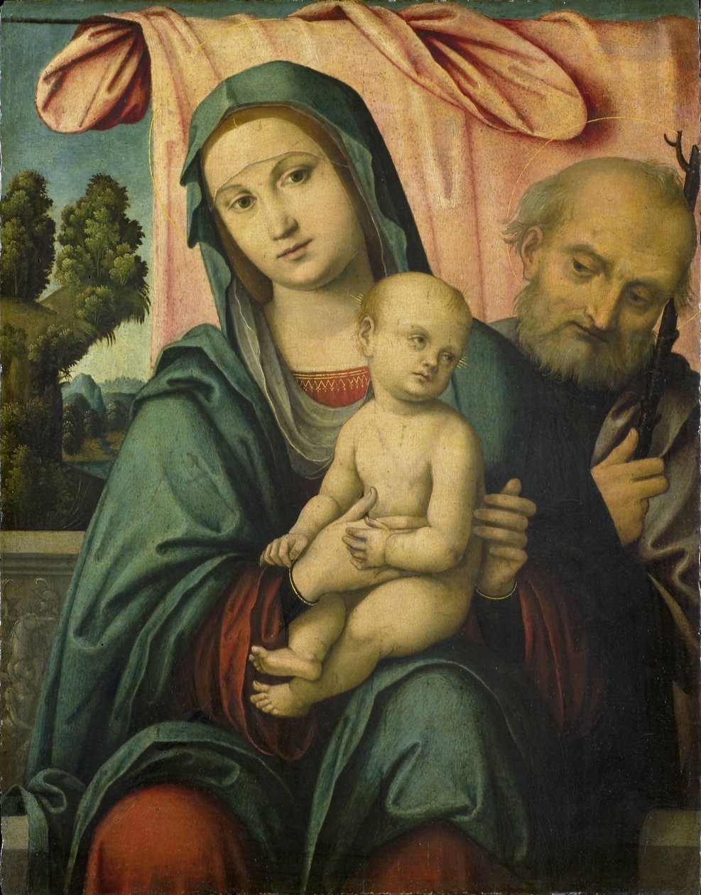 Święta Rodzina autorstwa Lorenzo Costa (attributed to)
