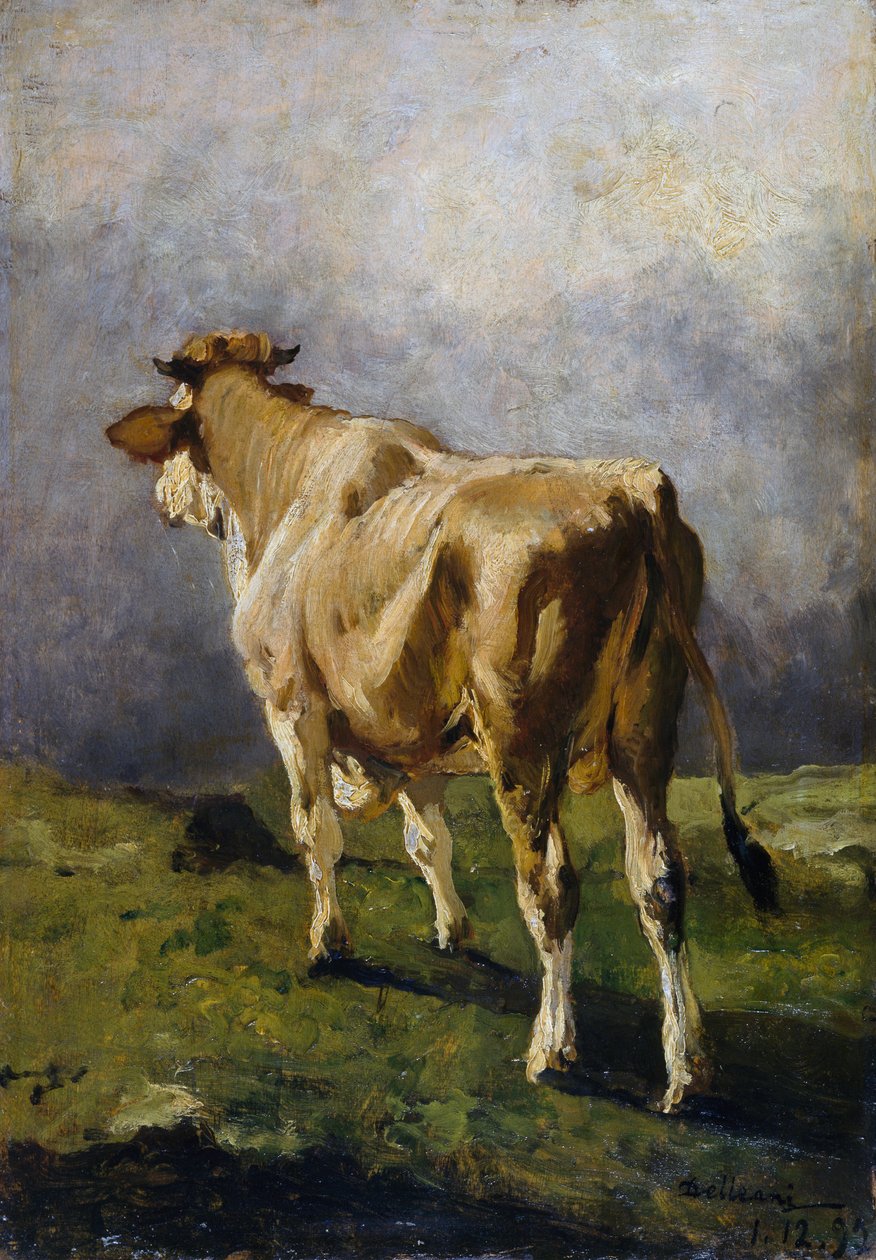 Wysoka góra autorstwa Lorenzo Delleani