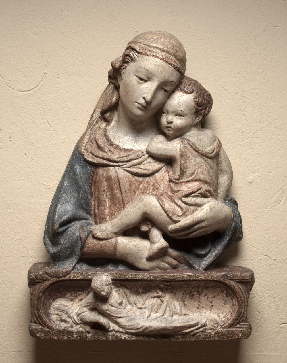 Madonna z Dzieciątkiem, c. 1450. autorstwa Lorenzo Ghiberti