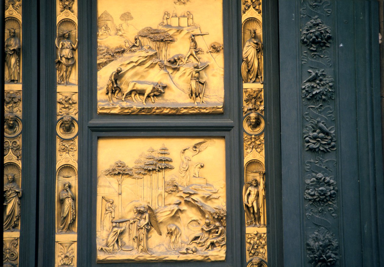 Bramy Raju, Baptysterium, Florencja, Włochy, 1425-1452 autorstwa Lorenzo Ghiberti