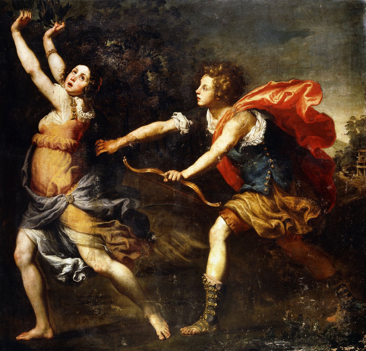 Apollo i Daphne, autorstwa Lorenzo Lippi