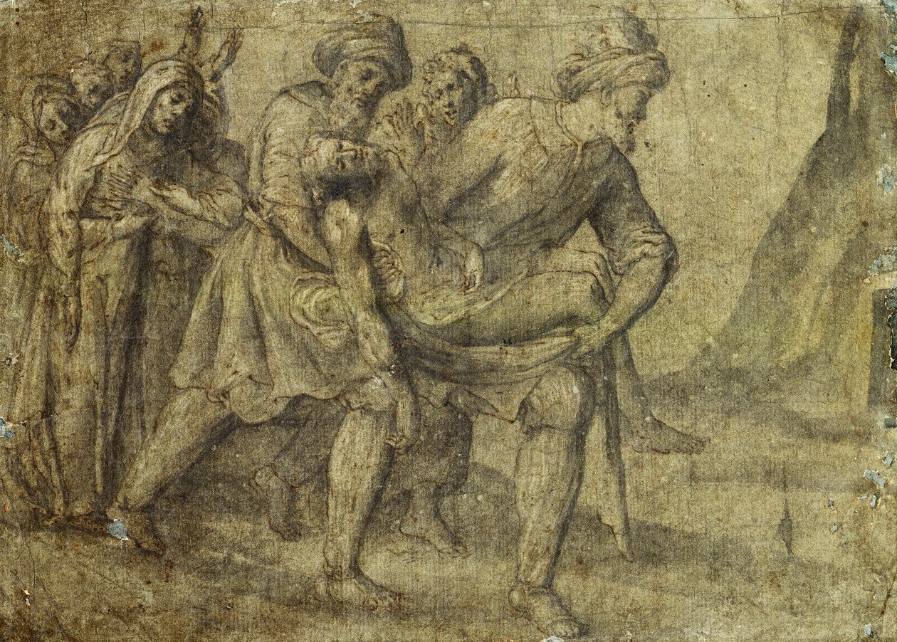 Chrystus zaniesiony do grobu, autorstwa Lorenzo Lotto