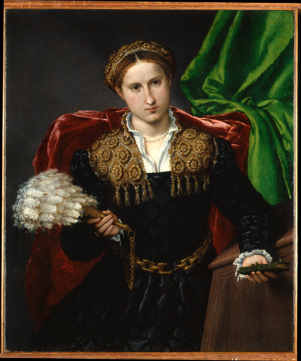 Portret Laury da Pola autorstwa Lorenzo Lotto
