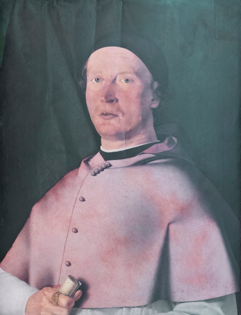 Portret biskupa Bernardo de Rossi autorstwa Lorenzo Lotto