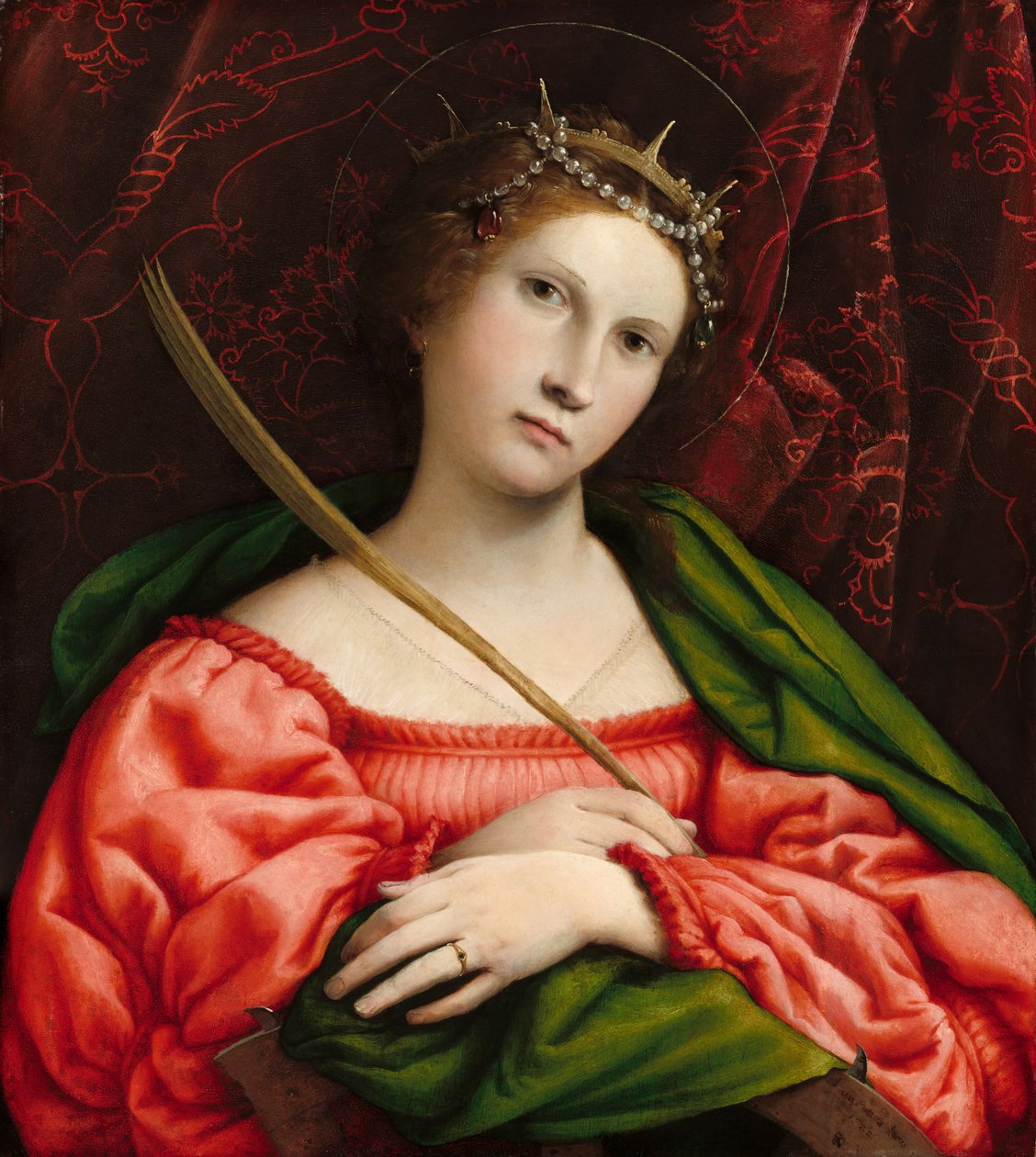 Święta Katarzyna autorstwa Lorenzo Lotto