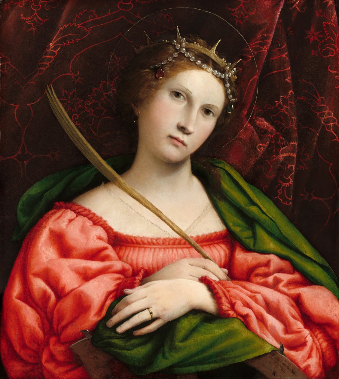 Święta Katarzyna autorstwa Lorenzo Lotto