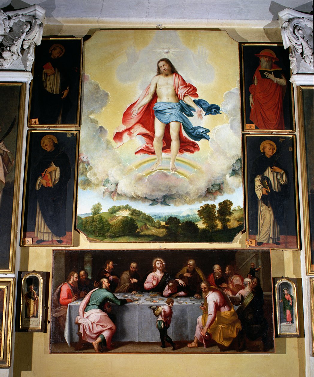 Święta trójca autorstwa Lorenzo Lotto