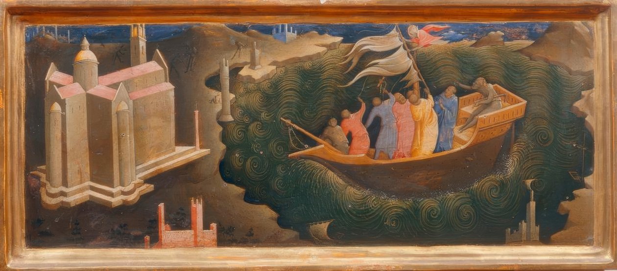 Cud św. Mikołaja autorstwa Lorenzo Monaco