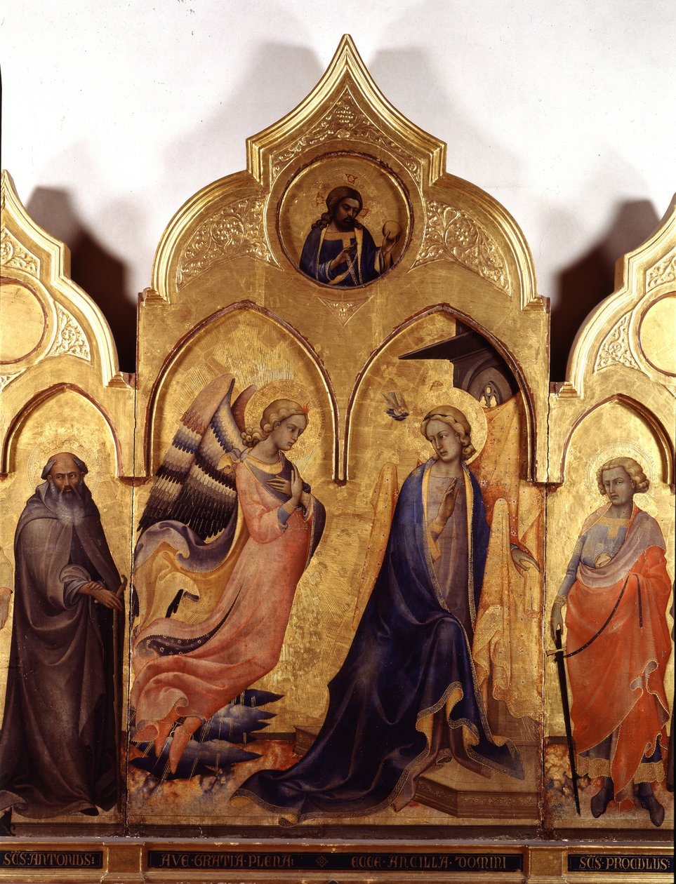 Zwiastowanie. autorstwa Lorenzo Monaco