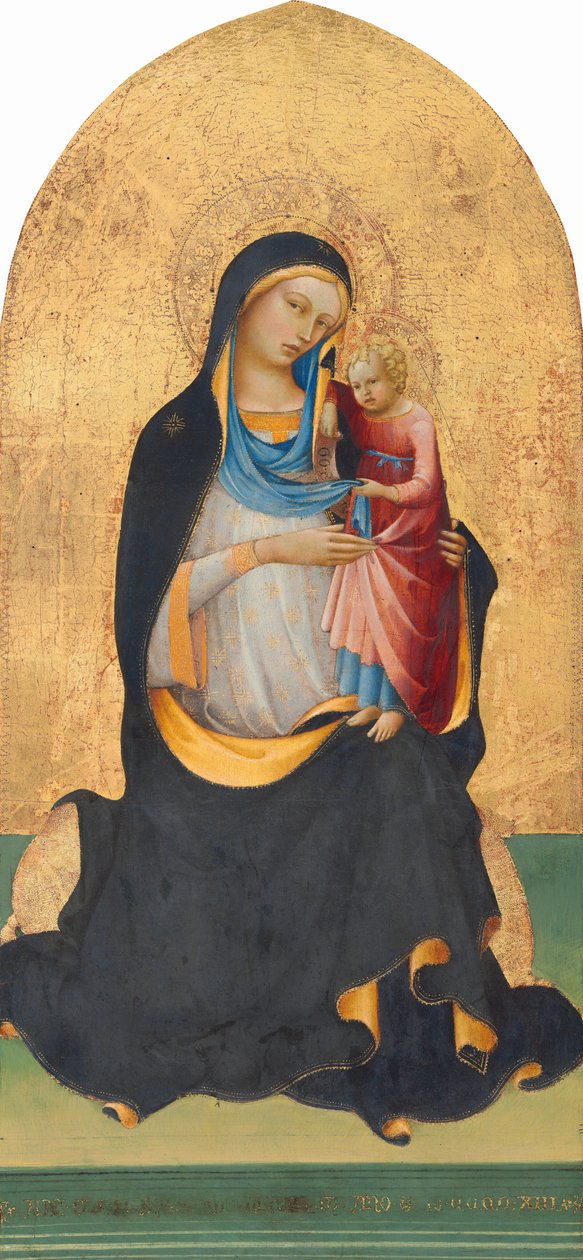 Madonna z Dzieciątkiem, 1413. autorstwa Lorenzo Monaco