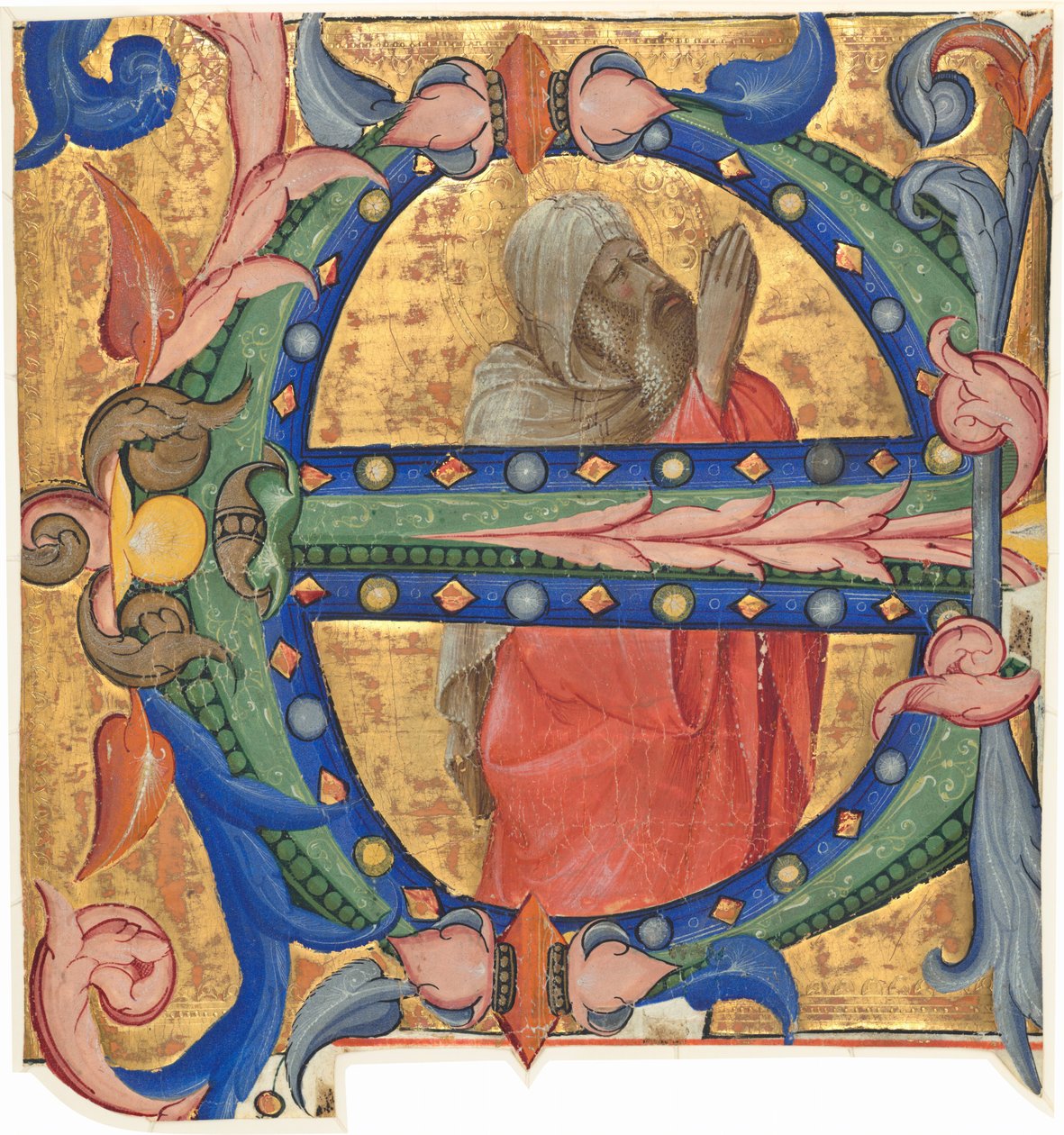 Modlący się prorok autorstwa Lorenzo Monaco