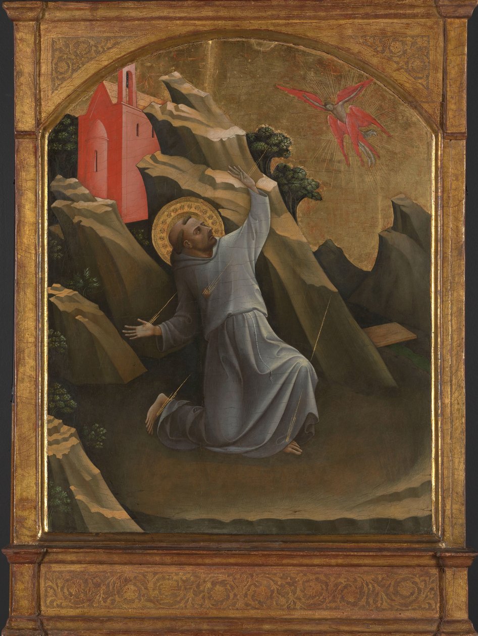 Stygmaty św. Franciszka Stygmatyzacja św. Franciszka z Asyżu autorstwa Lorenzo Monaco