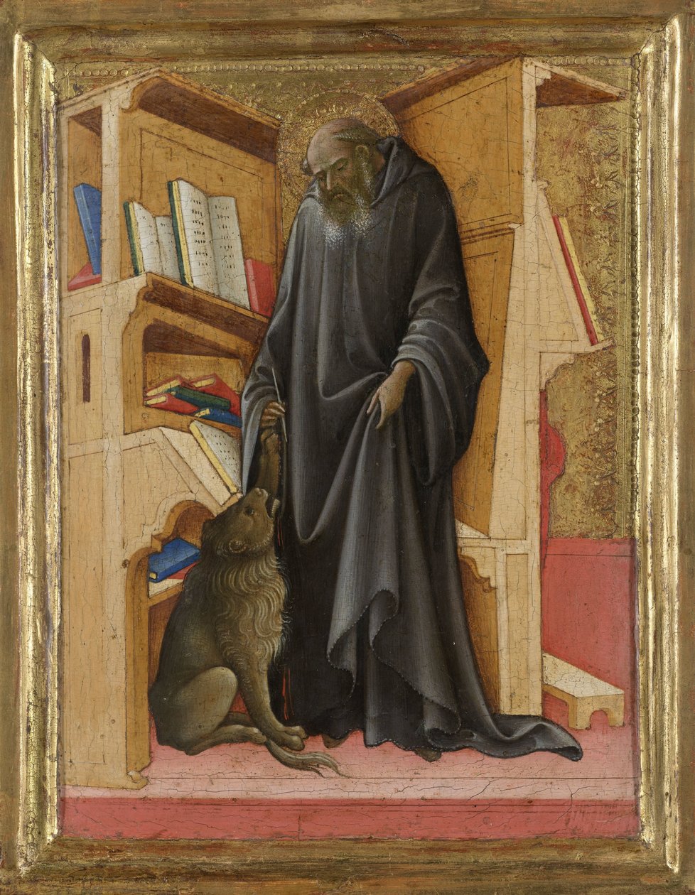 Święty Hieronim w swoim gabinecie Święty Hieronim w swoim gabinecie autorstwa Lorenzo Monaco