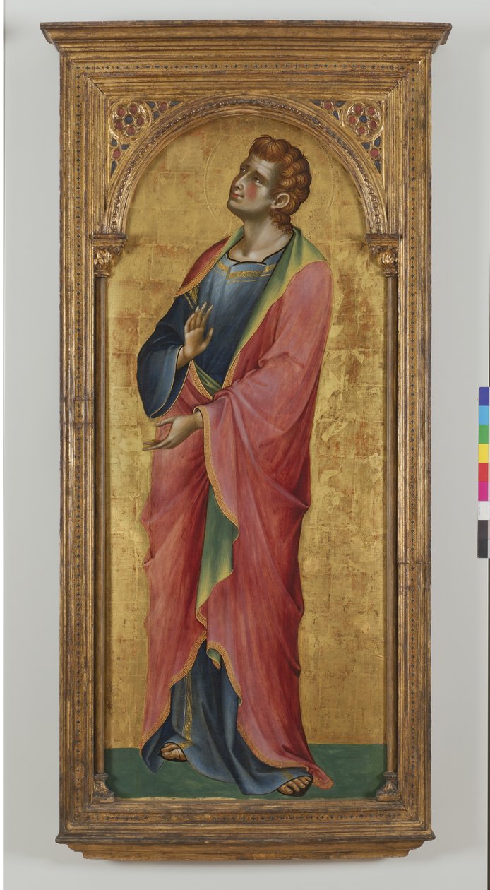Św. Jan Ewangelista, 1355-57 autorstwa Lorenzo Veneziano