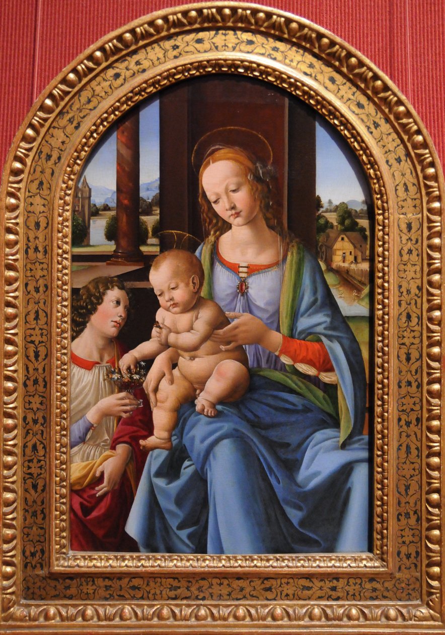 Madonna z Dzieciątkiem autorstwa Lorenzo di Credi