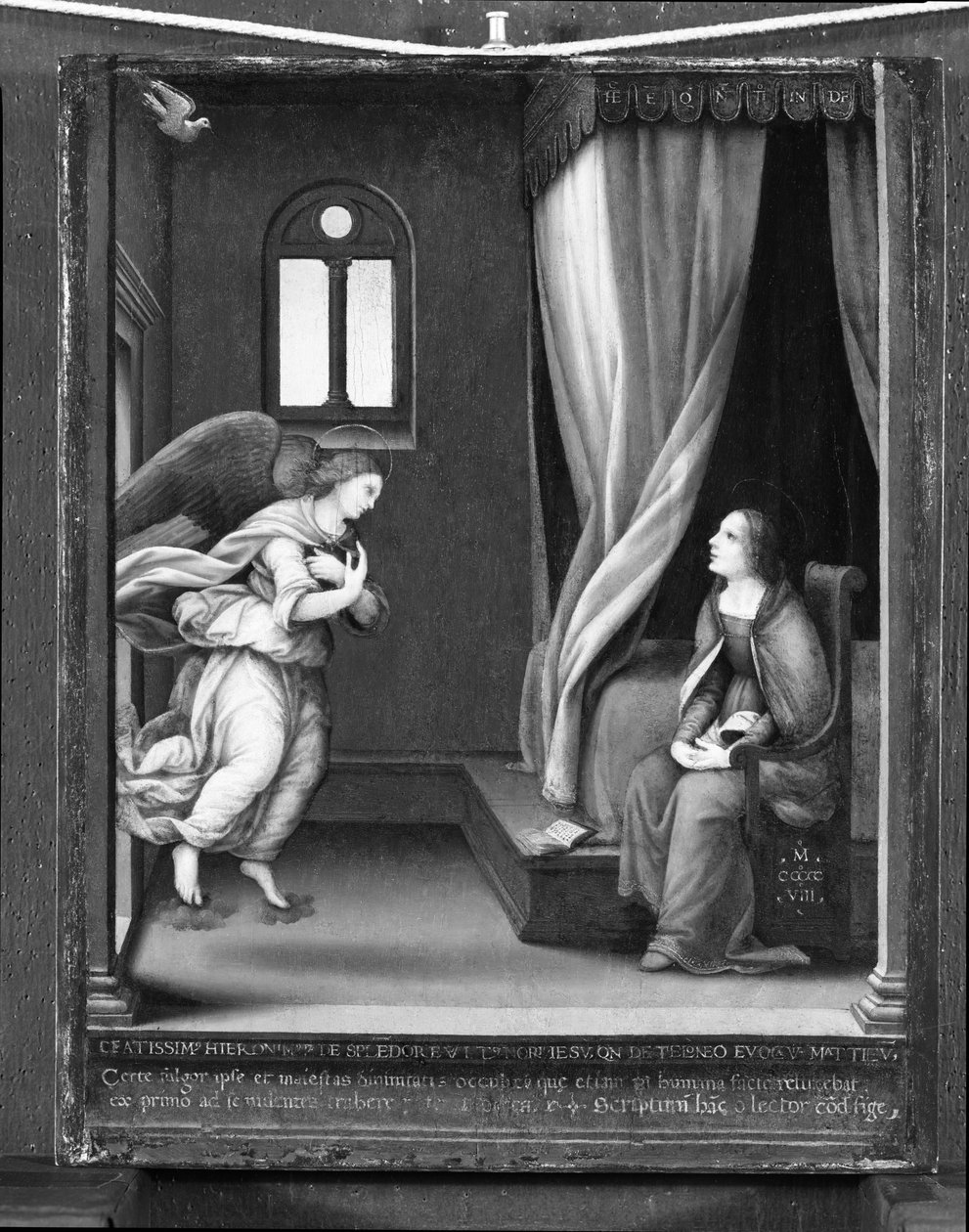 Zwiastowanie, ok. 1508 autorstwa Lorenzo di Credi