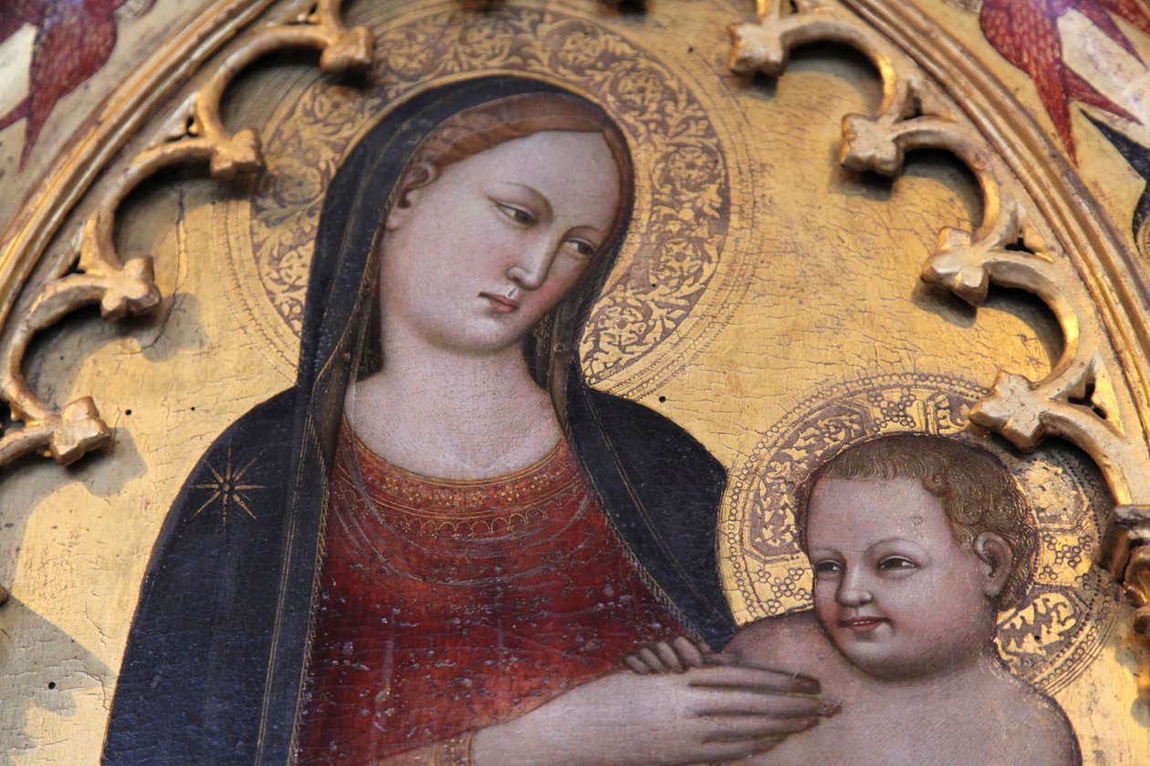 „Madonna z Dzieciątkiem”, XV w. autorstwa Lorenzo di Niccolò