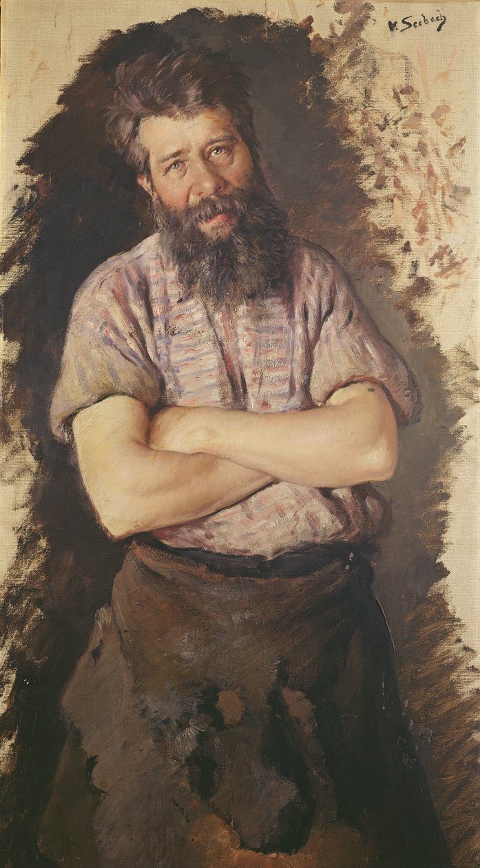 Portret kowala autorstwa Lothar von Seebach