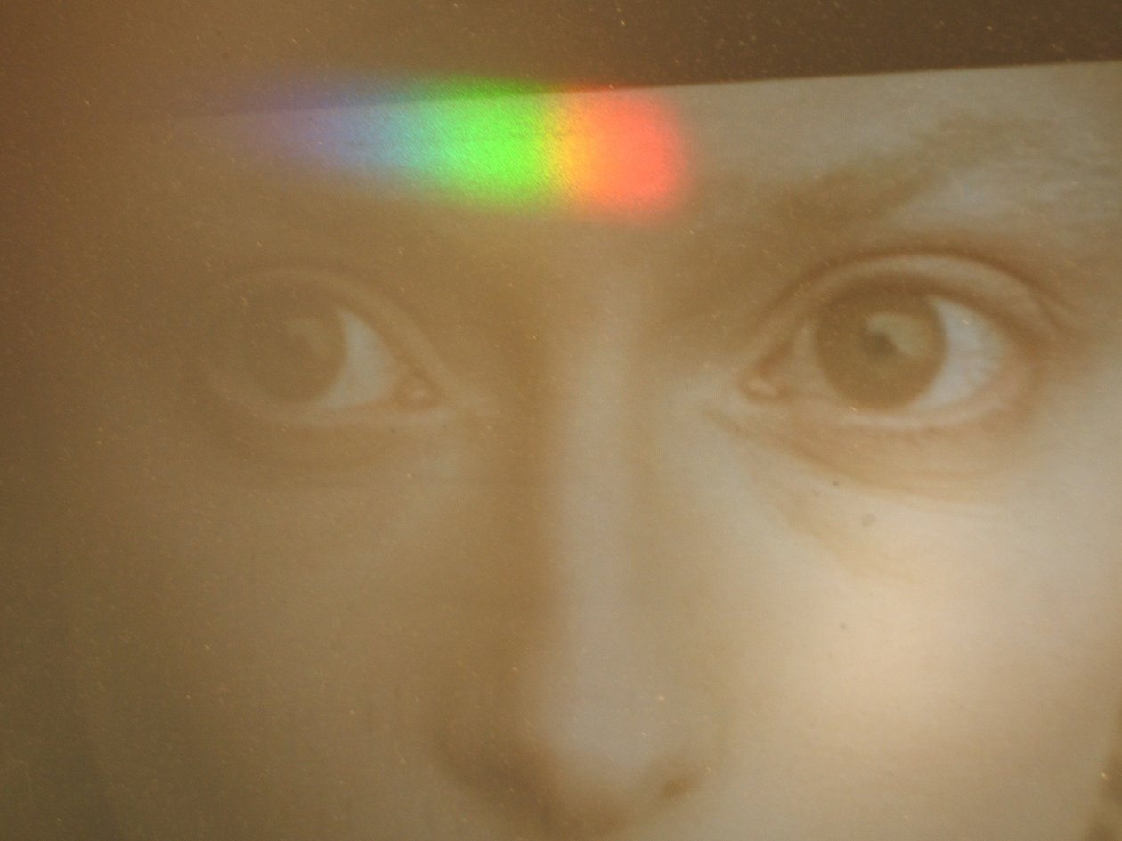 Dotknięta przez światło, 2013, fotografia autorstwa Lou Gibbs