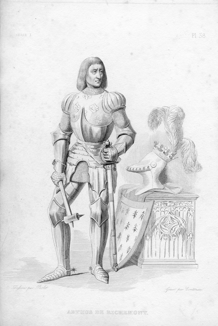 Artur III Bretanii autorstwa Louis