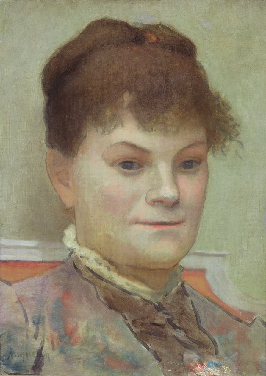 Portret La Goulue, ok. 1880-85 autorstwa Louis Anquetin