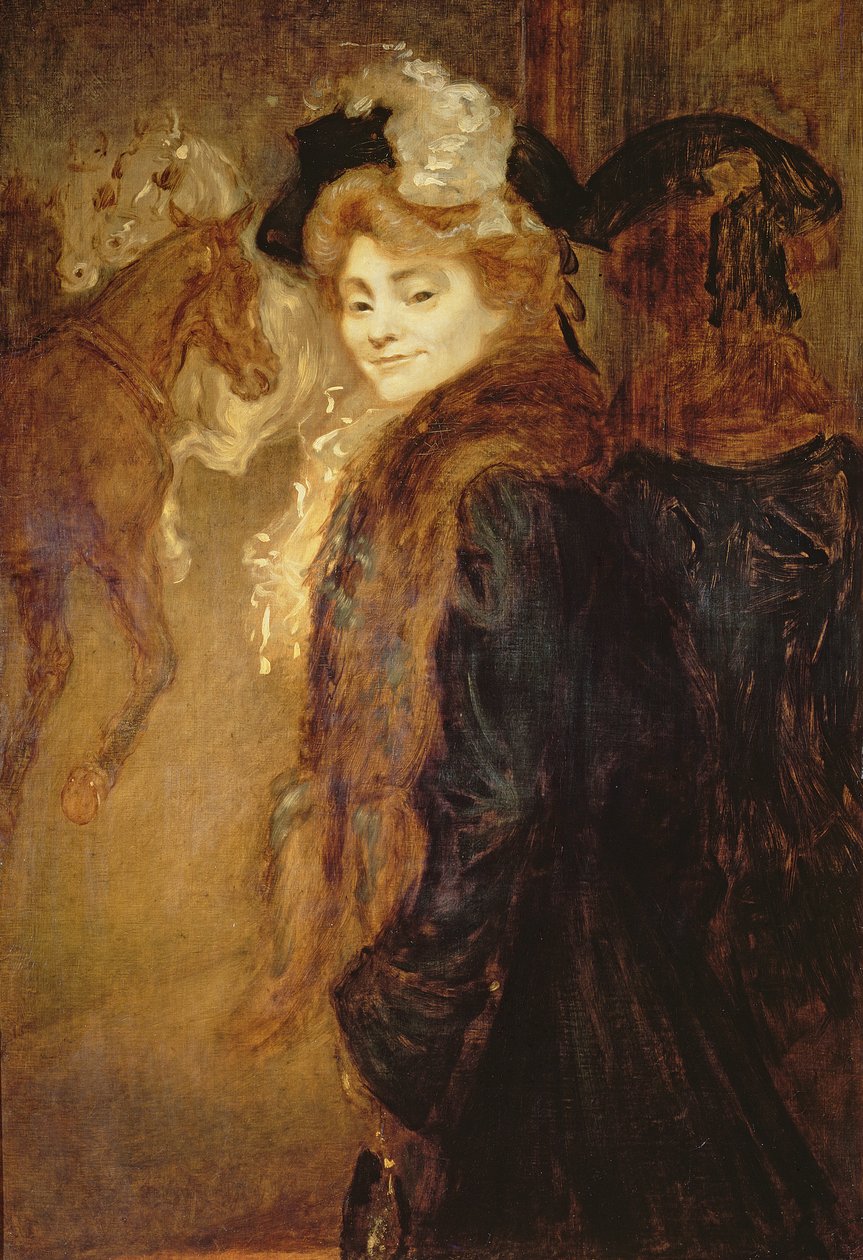 Kobieta na ulicy, 1890 autorstwa Louis Anquetin