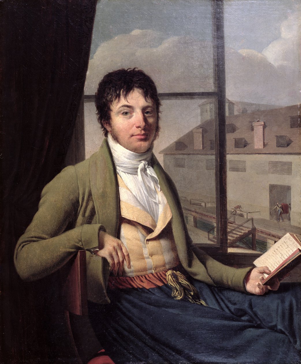 Jean Antoine Chaptal (1756-1832) hrabia Chantelloupe, ok. 1800 autorstwa Louis Bouchot