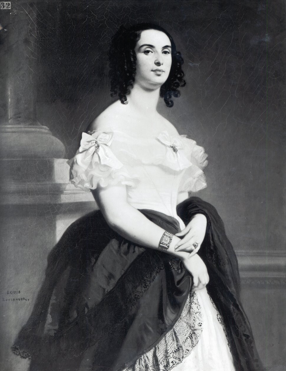 Adele Foucher (1803-68) 1839 autorstwa Louis Boulanger