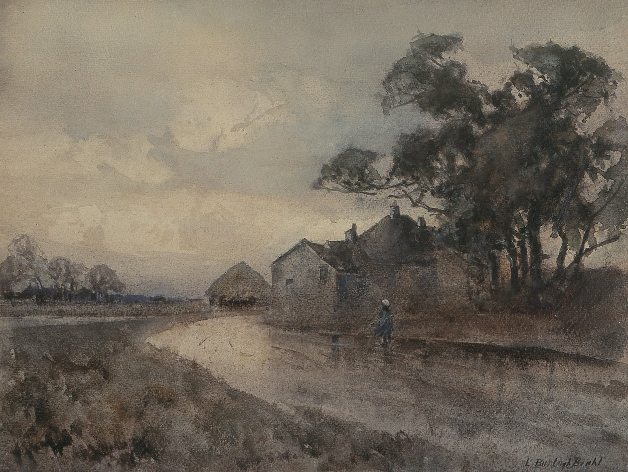 Beacontree Heath, niedaleko Dagenham, Essex, ok. 1930 1909 (wc) autorstwa Louis Burleigh Bruhl