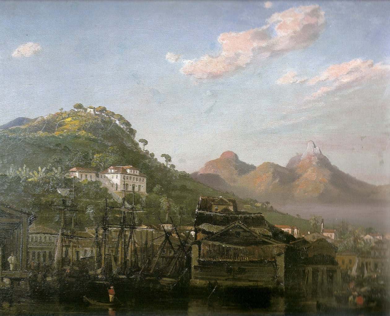 Widok na Gamboa, Rio de Janeiro autorstwa Louis Buvelot