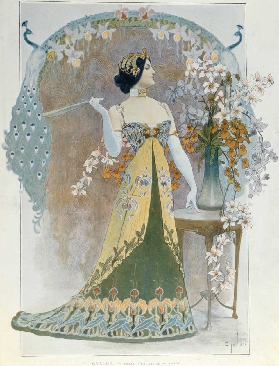 Esej o nowoczesnym stylu, ok.1899 autorstwa Louis Chalon
