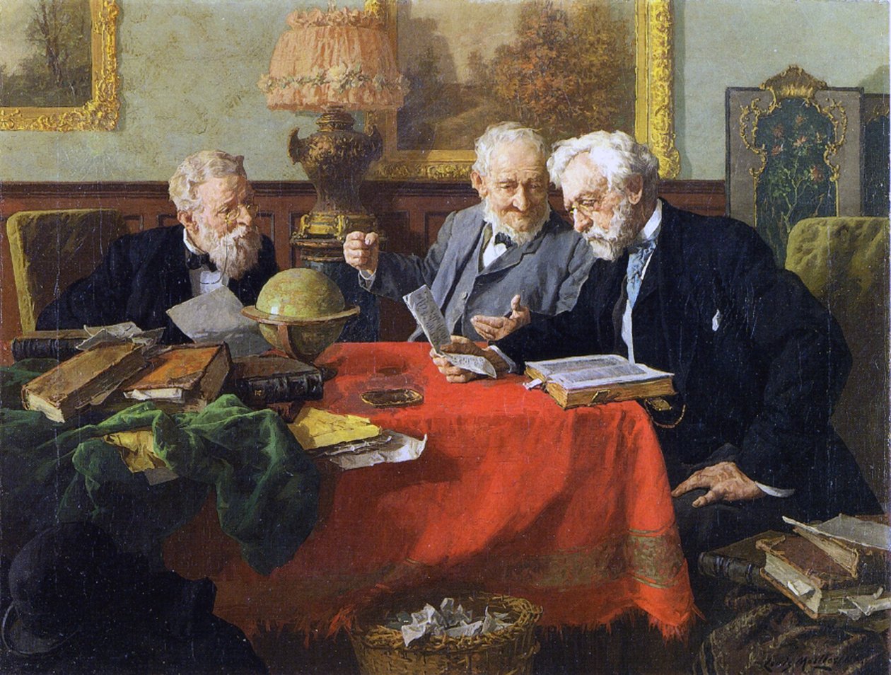 Trudna decyzja autorstwa Louis Charles Moeller