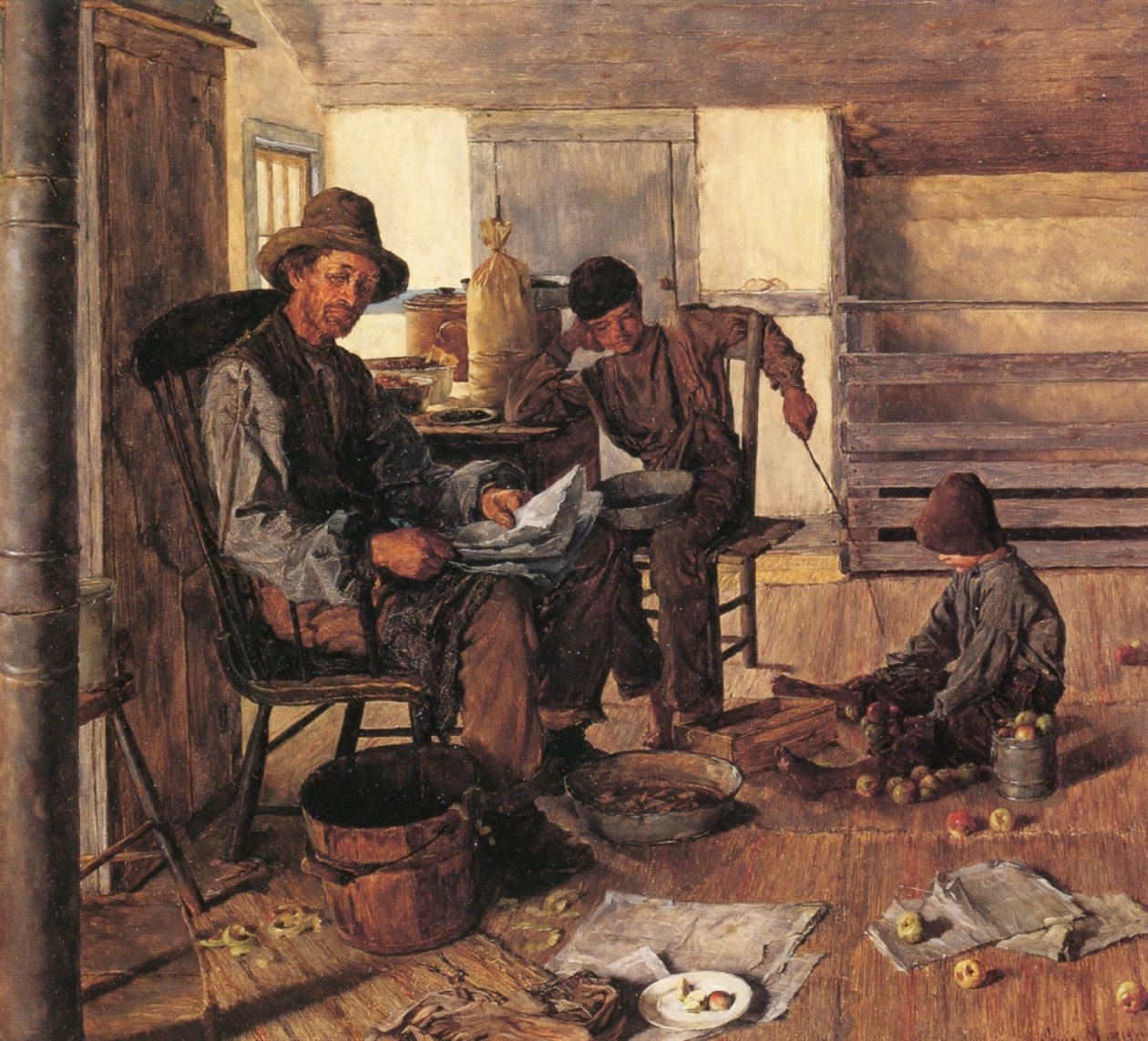 Popołudniowy odpoczynek autorstwa Louis Charles Moeller