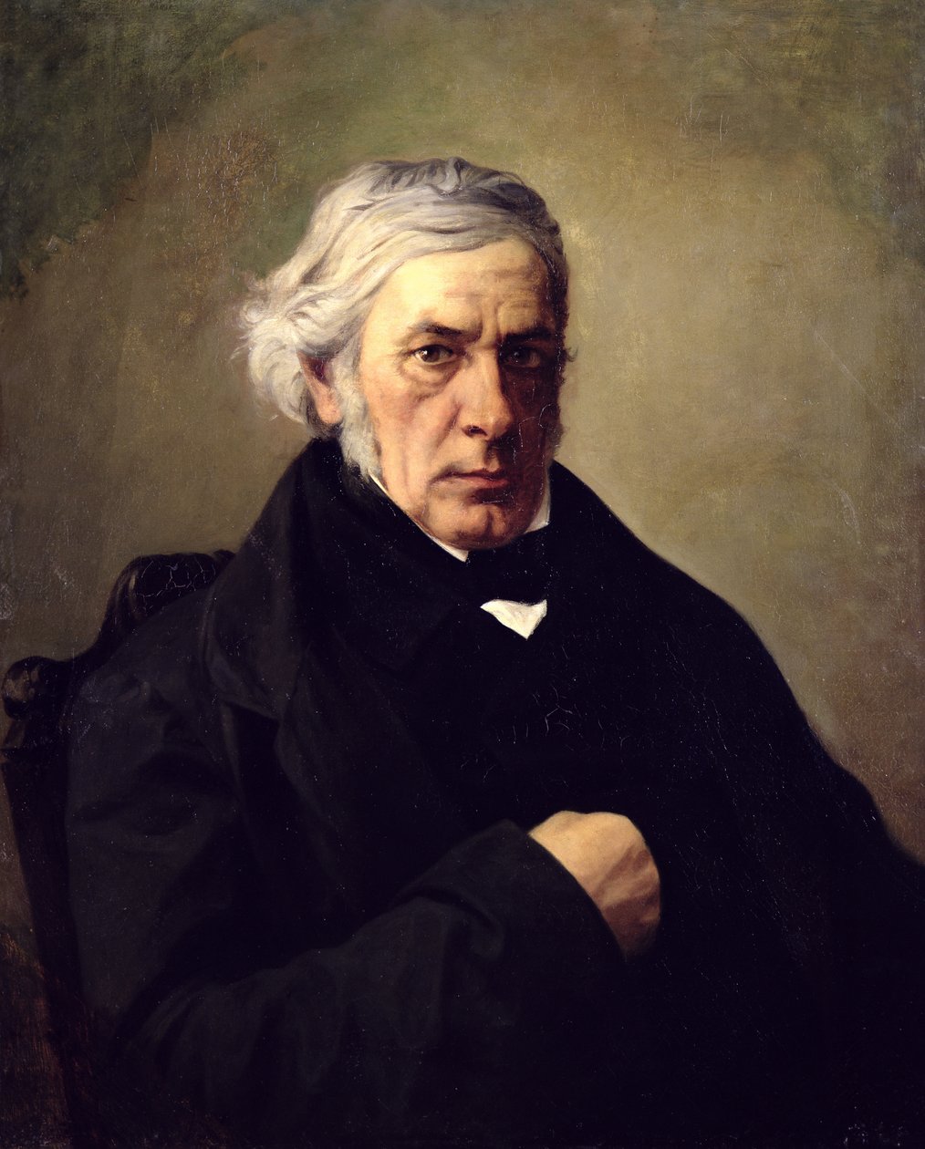 Portret Wiktora Kuzyna (1792-1867) c.1881 autorstwa Louis Claude Mouchot